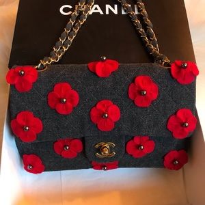 SOLD Authentic Medium Classic Chanel Double Flap Bag